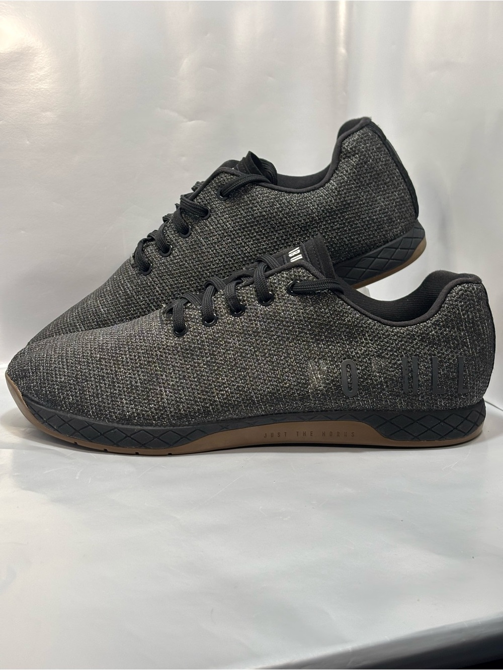 NOBULL Superfabric Trainers Mens Size 12 Shoe Black Athletic Gym Running Workout